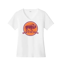 Thanksgiving Elementary Logo Ladies V-Neck