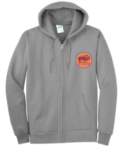 Thanksgiving Elementary Logo Tall Full Zip Hoodie
